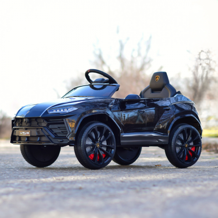 Masinuta electrica pentru copii 2-5 ani, Lamborghini Urus, 70W, 12V-7Ah, neagra [3]