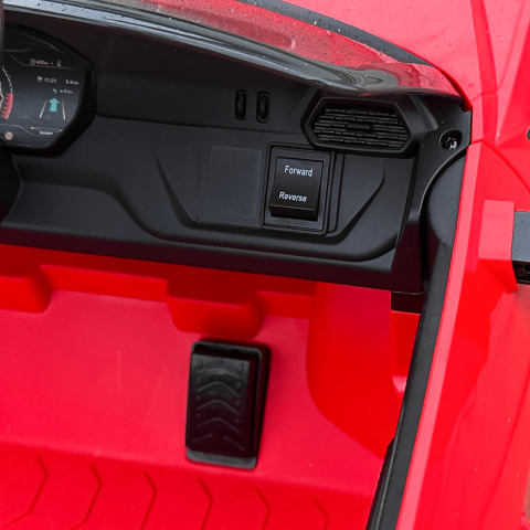 Masinuta electrica pentru copii 2-5 ani, Lamborghini Urus, 70W, 12V-7Ah, rosie [16]