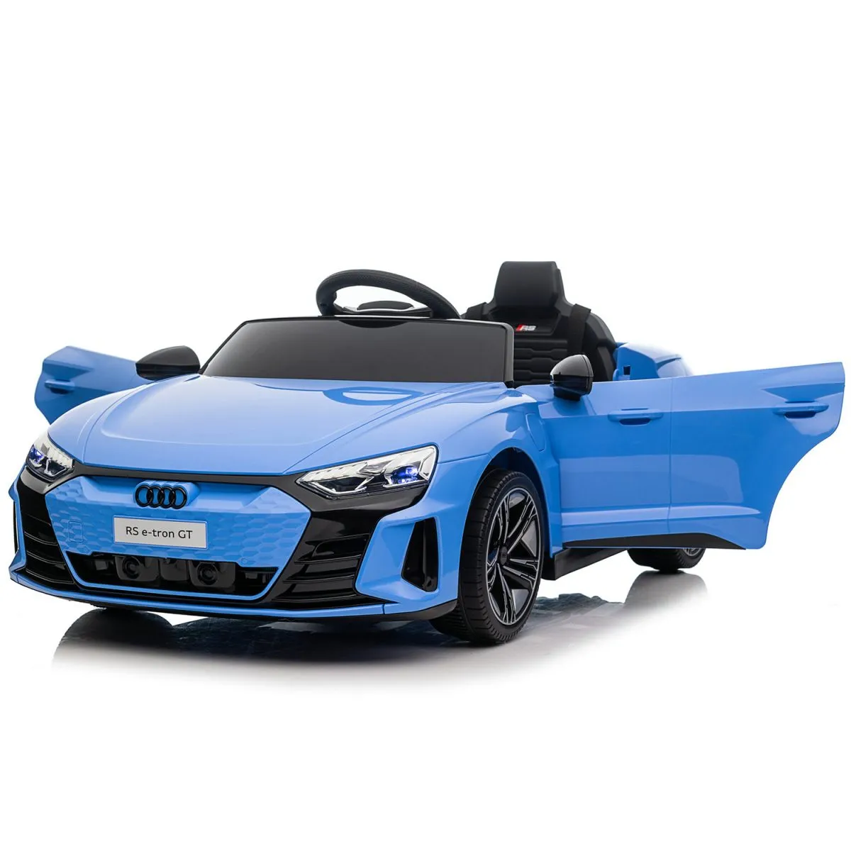 Masinute electrice - Masinuta electrica pentru copii Audi E-tron GT 60W 12V, albastra