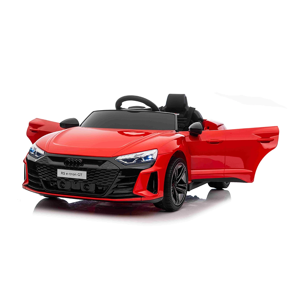 Masinute electrice - Masinuta electrica pentru copii Audi E-tron GT 60W 12V, rosie