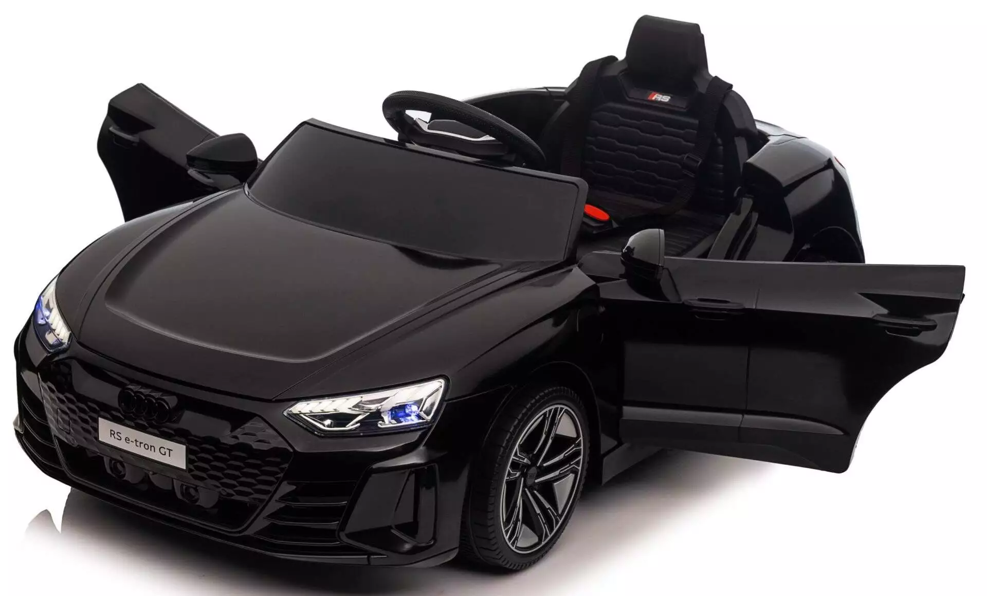 Masinute electrice - Masinuta electrica pentru copii Audi E-tron GT 60W 12V, neagra
