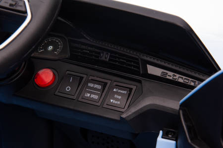 Masinuta electrica 4x4 cu licenta Audi E-tron Sportback, 12V 140W, albastra [12]