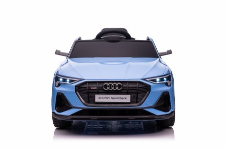 Masinuta electrica 4x4 cu licenta Audi E-tron Sportback, 12V 140W, albastra [3]