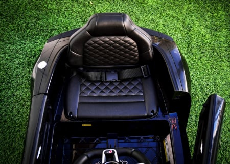 Masinuta electrica cu licenta Audi R8 Spyder 60W 12V, Bluetooth, negru [13]