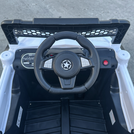 Ride on car for children BJF119B, 60W, 12V, bluetooth, white [11]