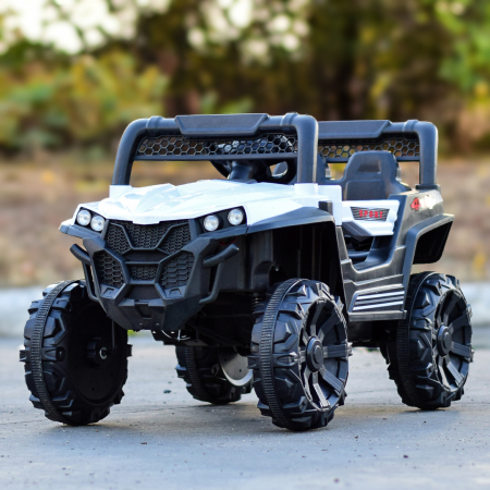 Ride on car for children BJF119B, 60W, 12V, bluetooth, white [2]