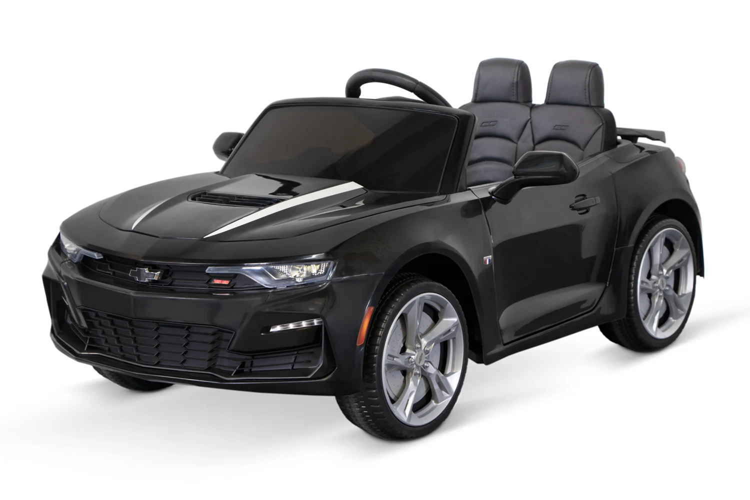 Electric Ride-On cars - Ride-on car for children, licensed Chevrolet Camaro 2SS, 90W, 12V, premium, black