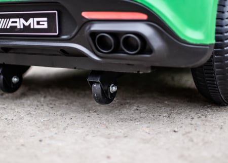 Masinuta electrica pentru copii cu licenta Mercedes-Benz AMG GT-R, 50W 12V, verde [14]
