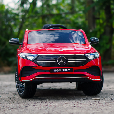Licensed ride-on car for children Mercedes EQA, 4x4, 140W 12V premium, red [2]