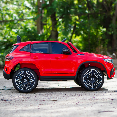 Licensed ride-on car for children Mercedes EQA, 4x4, 140W 12V premium, red [10]