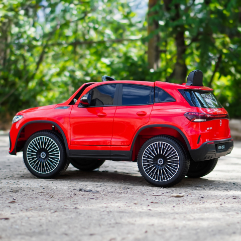 Licensed ride-on car for children Mercedes EQA, 4x4, 140W 12V premium, red [5]