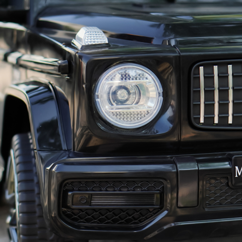 Licensed ride-on electric car for children, Mercedes G63 AMG, 70W 12V, premium, black [11]