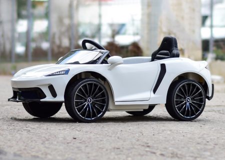 Masinuta electrica pentru copii McLaren GT 70W 12V, butterfly doors, alba [12]