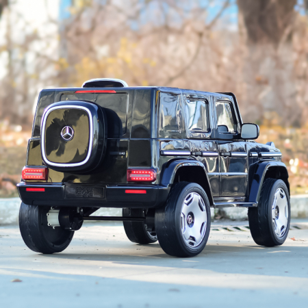 Ride-on car for children licensed Mercedes EQG, 140W, 12V 9Ah, Premium, black [8]