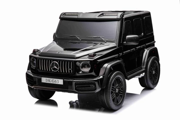 Electric Ride-On cars - Licensed ride-on car for children Mercedes G63, with 2 seats, 4x4, 800W, 24V-14Ah, Mp3, black