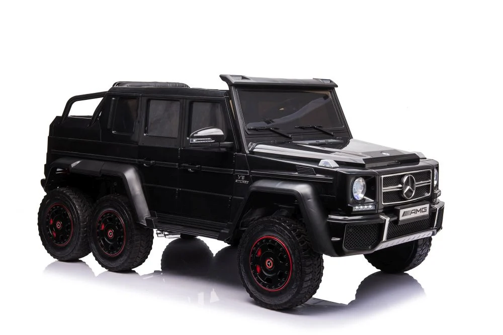 Ride-on car for children, licensed Mercedes G63, 6x6, 270W, 2 seats, black [5]