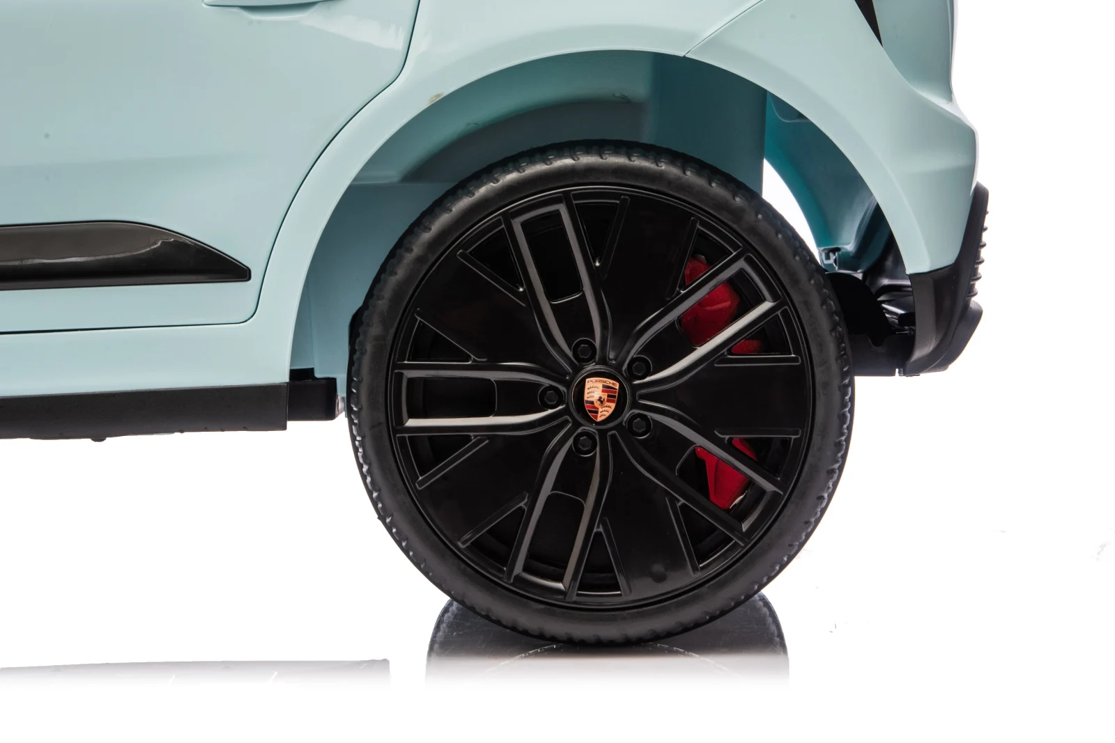 Porsche Macan Electric Ride-On Car for Children, 140W, 12V, EVA Wheels, Eco-Leather Seat, Premium Edition, Blue [7]