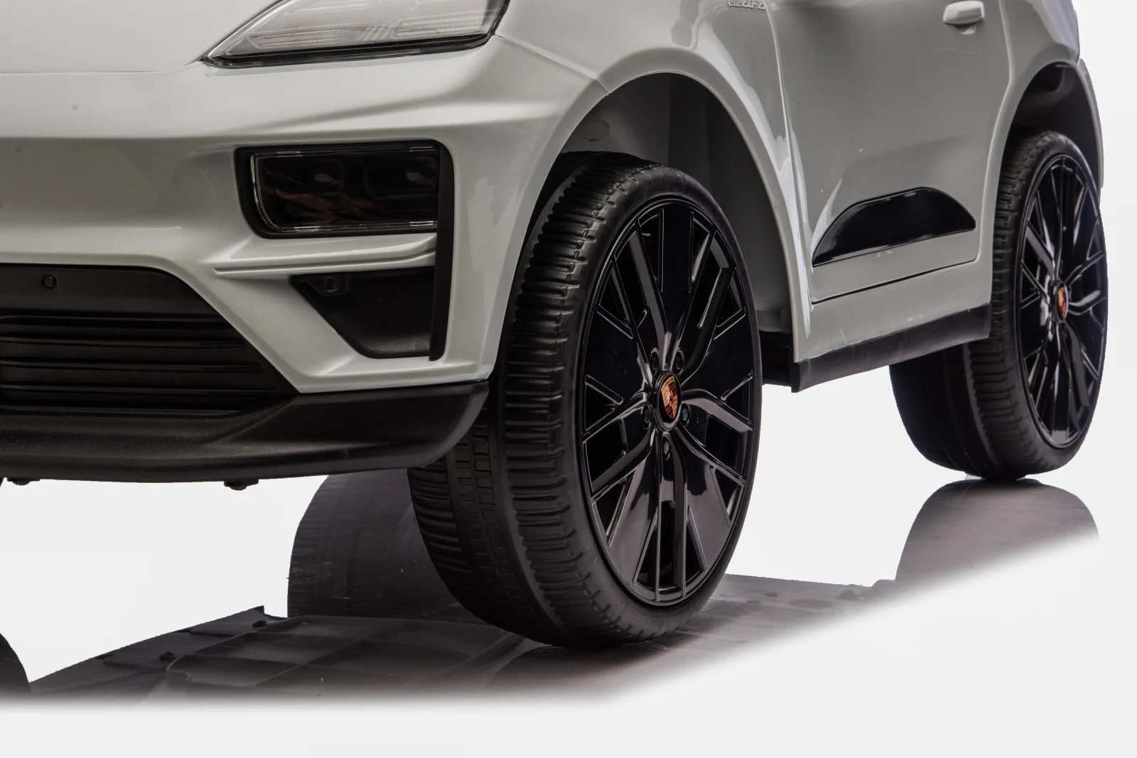 Masinuta electrica pentru copii, Porsche Macan, 140W 12V, premium, gri [6]