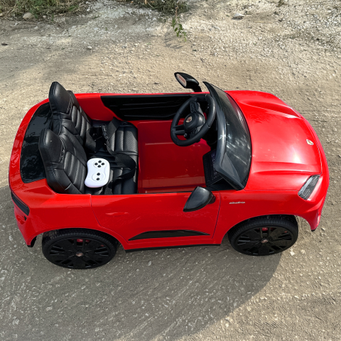 Masinuta electrica pentru copii, Porsche Macan, 140W 12V, premium, rosie [19]