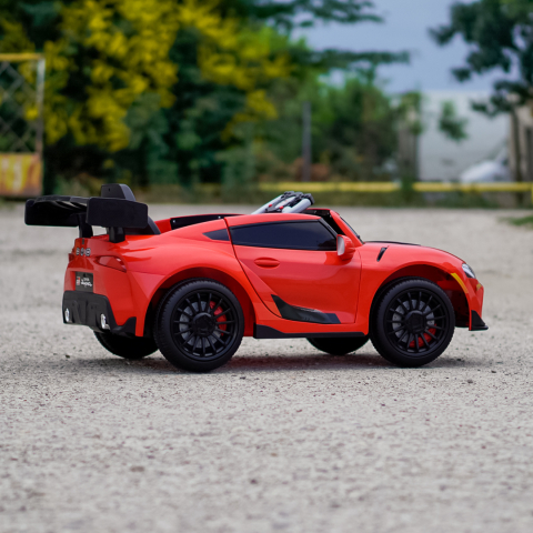 Toyota Supra GR Electric Ride-On Car for Kids, 12V 90W, red [8]