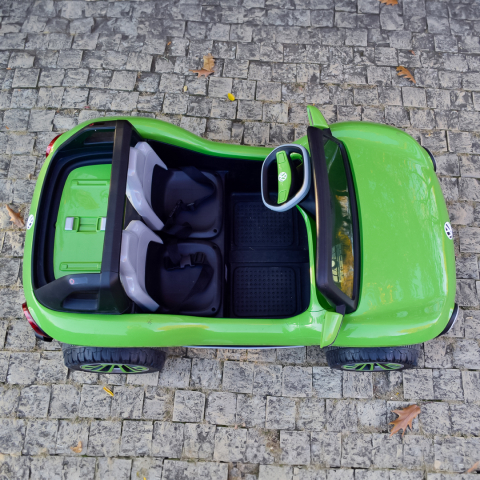 Electric car for children Volkswagen ID Buggy, 2 seats, 90W 12V, green [6]