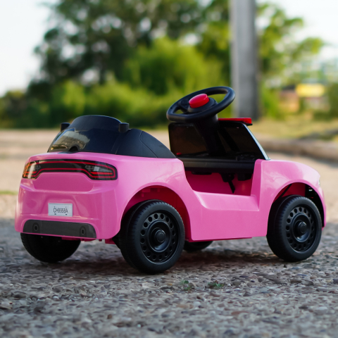 Electric ride on car for girls BJ9958A 30W 6V pink [6]