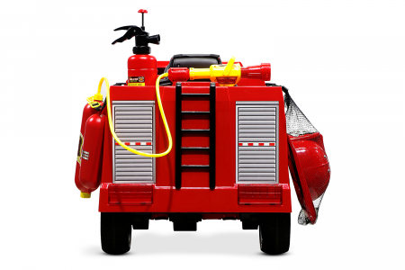 Masinuta electrica Pompieri Fire Truck 90W 12V PREMIUM, rosie [1]