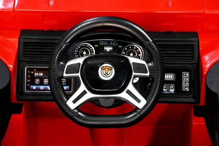 Masinuta electrica Pompieri Fire Truck 90W 12V PREMIUM, rosie [12]