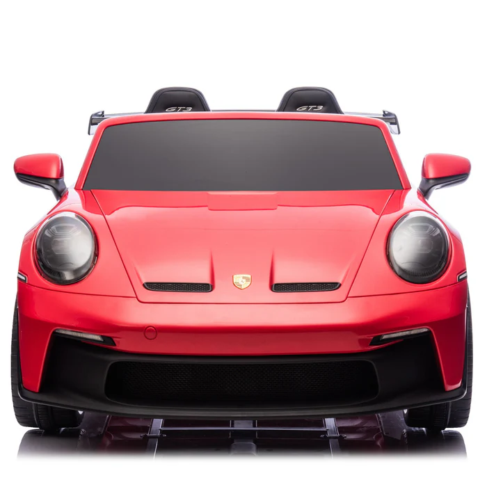Masinuta electrica Porsche 911 GT3 320W 24V 14Ah premium, 2 locuri, rosie [1]