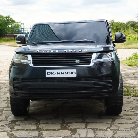 Licensed ride-on car for children Range Rover, 2 seats, 4x4, 160W, 12V 14Ah, premium, black [3]