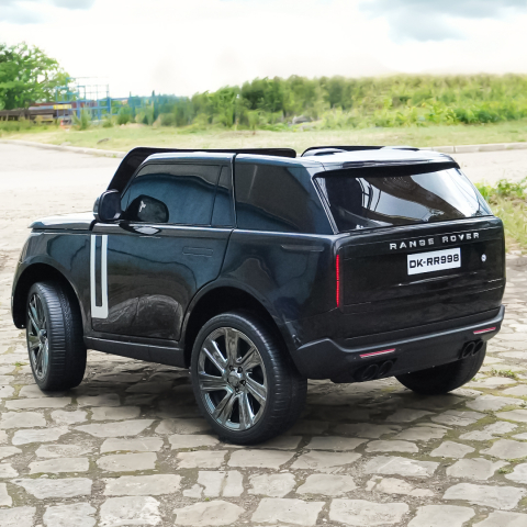 Licensed ride-on car for children Range Rover, 2 seats, 4x4, 160W, 12V 14Ah, premium, black [9]
