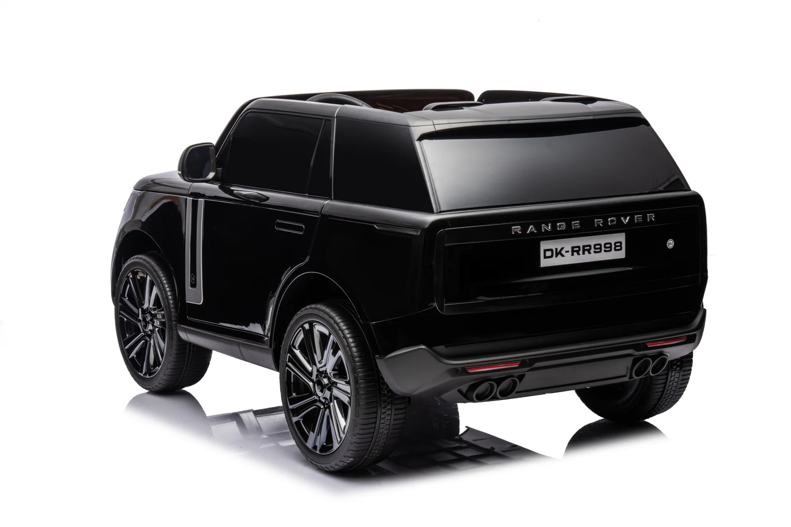 Licensed ride-on car for children Range Rover, 2 seats, 4x4, 160W, 12V 14Ah, premium, black [22]