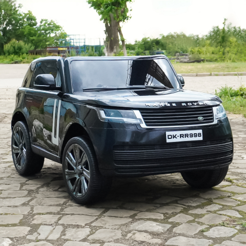 Licensed ride-on car for children Range Rover, 2 seats, 4x4, 160W, 12V 14Ah, premium, black [2]