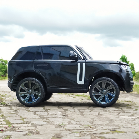 Licensed ride-on car for children Range Rover, 2 seats, 4x4, 160W, 12V 14Ah, premium, black [5]
