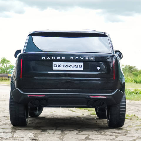 Licensed ride-on car for children Range Rover, 2 seats, 4x4, 160W, 12V 14Ah, premium, black [8]