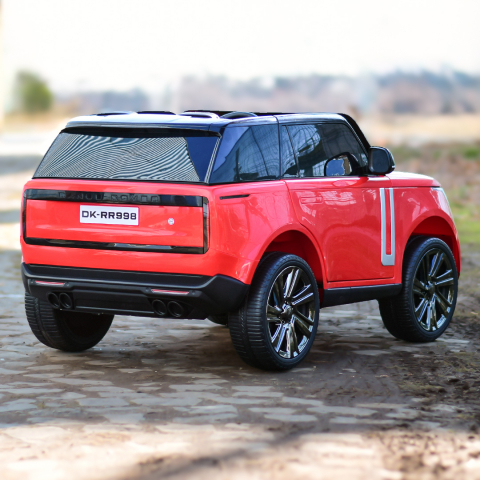 Masinuta electrica Range Rover, 2 locuri, 4x4, 160W, 12V 14Ah, premium, rosie [10]