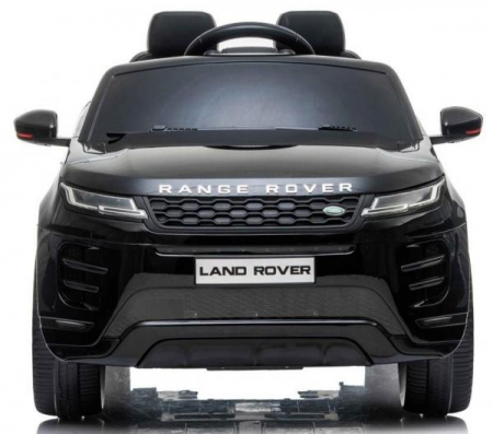 Electric ride on car for children Range Rover 4x4, 140W 12V, leather seat, black [1]