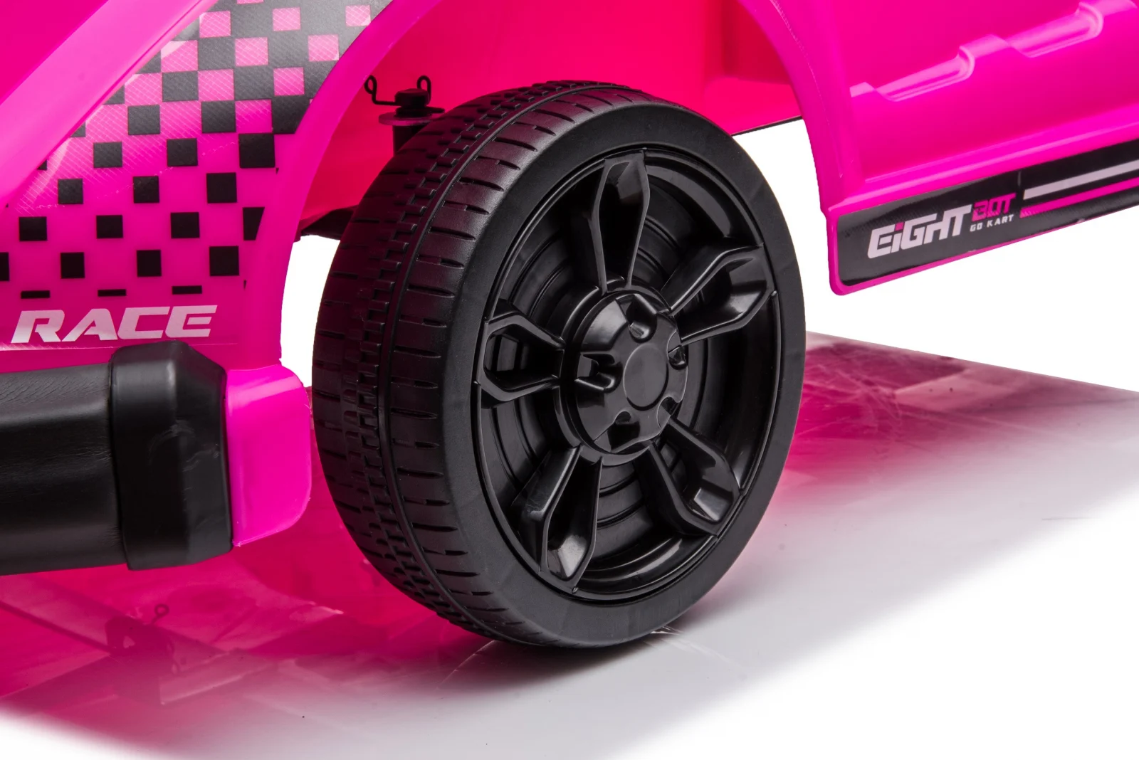 Ride on electric kart type car for children 2-5 years model Race8, 35W 6V, remote control, pink [8]