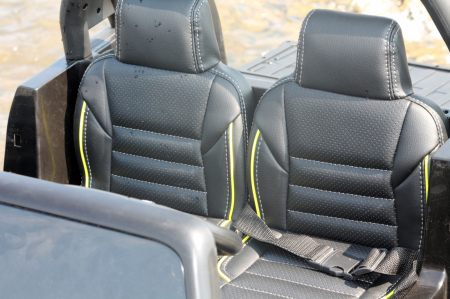 Masinuta electrica copii Toyota Hilux, 4x4, 180W, 12V, premium, neagra [4]