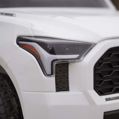 Masinuta electrica, Toyota Tundra I-max Force, 12V 80W, premium, alba [11]