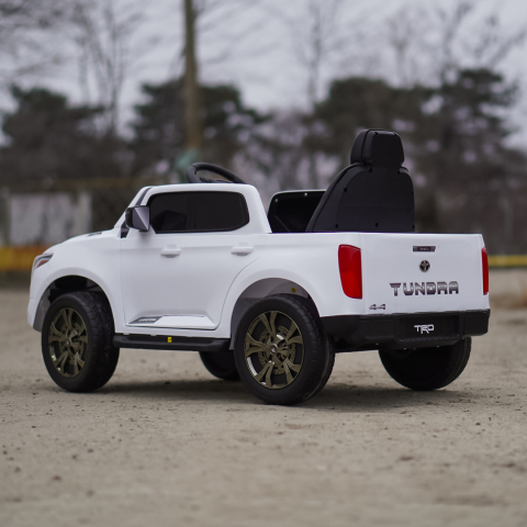 Masinuta electrica, Toyota Tundra I-max Force, 12V 80W, premium, alba [5]