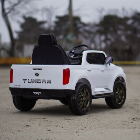 Masinuta electrica, Toyota Tundra I-max Force, 12V 80W, premium, alba [7]