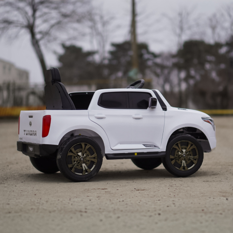Masinuta electrica, Toyota Tundra I-max Force, 12V 80W, premium, alba [8]