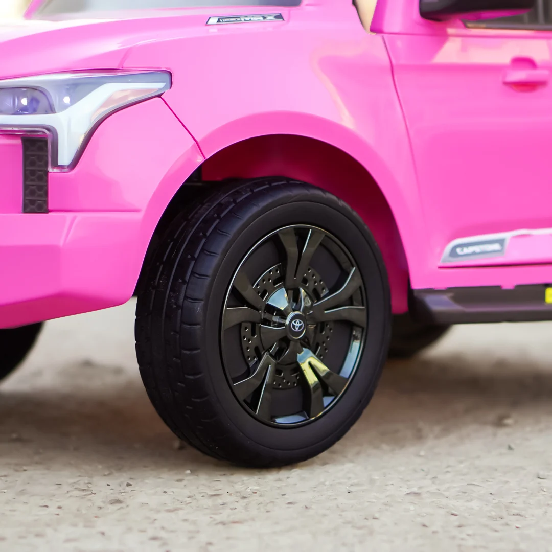 Toyota Tundra I-Max Force 12V 80W Electric Ride-On Car for Kids, Premium Edition, pink [3]
