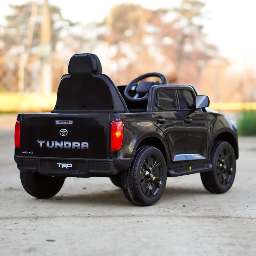 Toyota Tundra I-Max Force 12V 80W Electric Ride-On Car for Kids, Premium Edition, black [10]