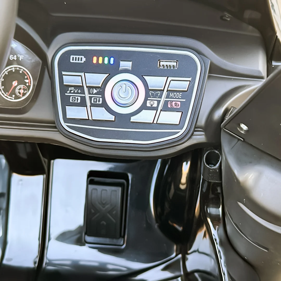 Toyota Tundra I-Max Force 12V 80W Electric Ride-On Car for Kids, Premium Edition, black [6]