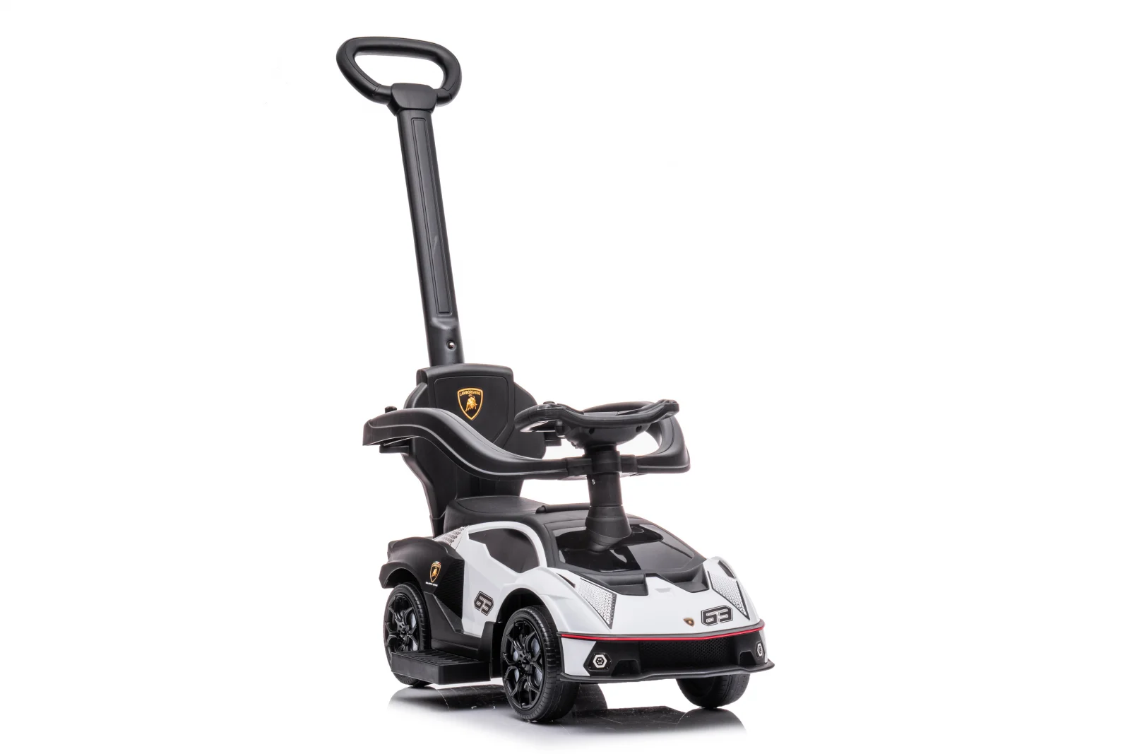 Ride-on car and precursory for children 2 in 1, Lamborghini Essenza SCV12, white [17]
