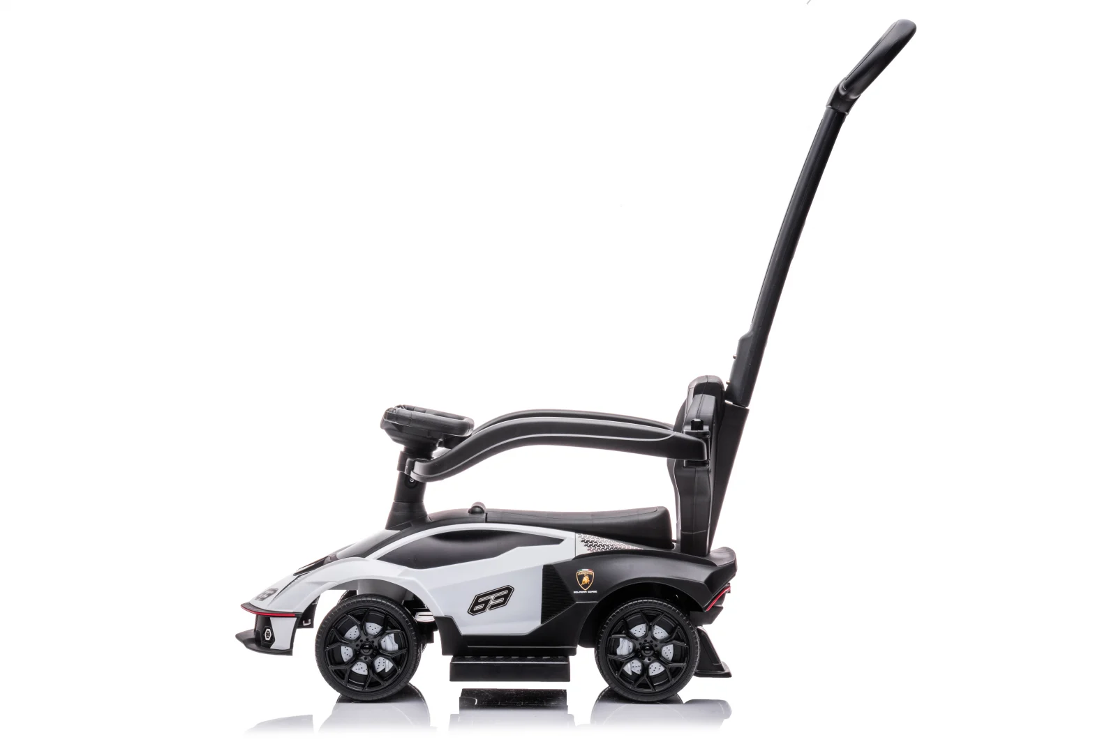 Ride-on car and precursory for children 2 in 1, Lamborghini Essenza SCV12, white [18]