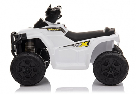 Electric Ride-On Mini ATV for children Kinderauto BJ116, 35W, standard equipped, white [3]