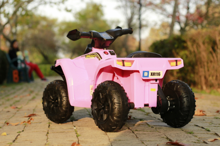 Electric Ride-On Mini ATV for children BJ116, 35W, standard equipped, pink [3]